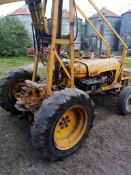 Fordson Major crane, built by JT Friskney Horncastle in the late 60s, one off machine.