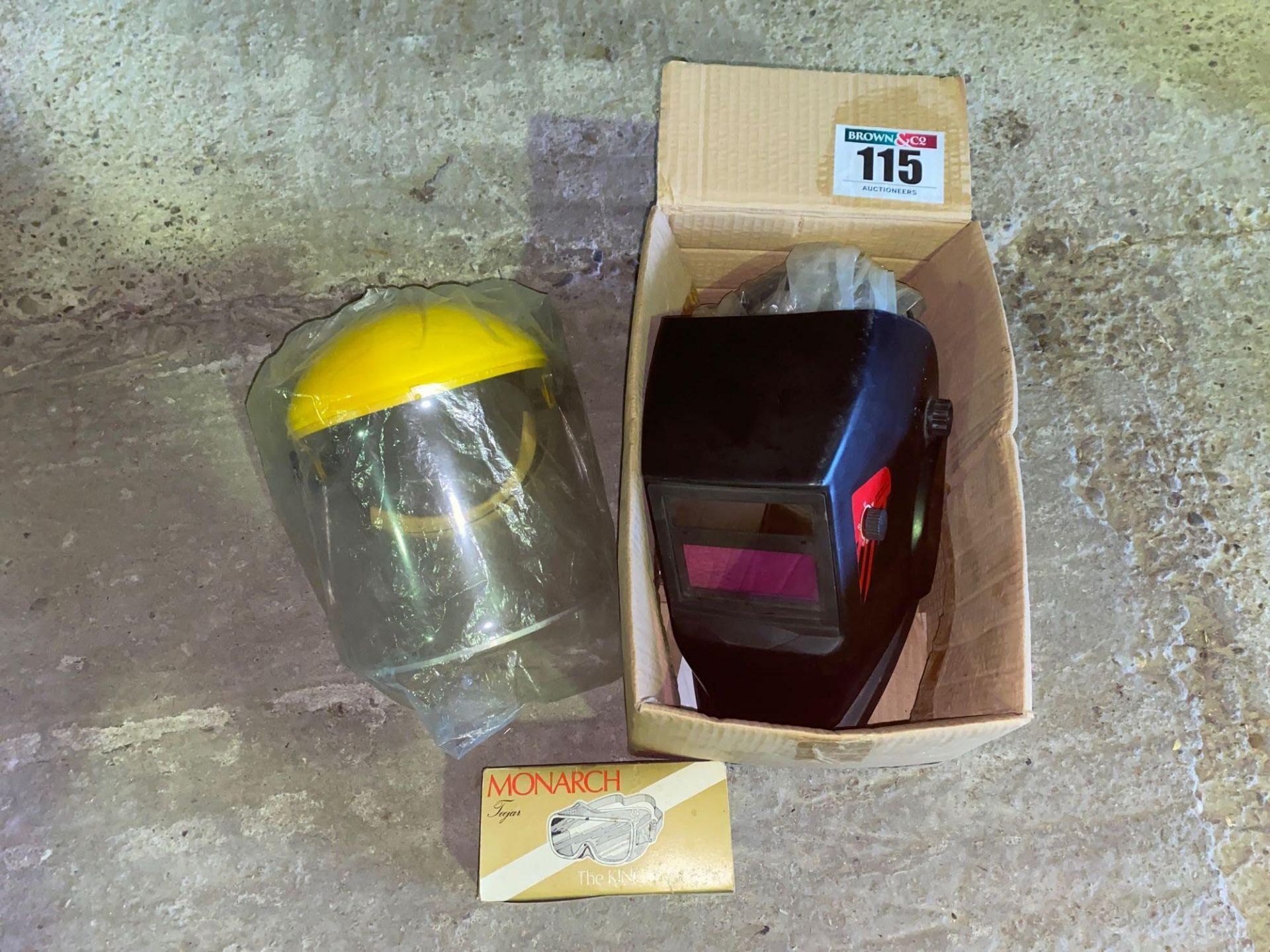 Welding visor, safety visor and goggles - Image 2 of 2