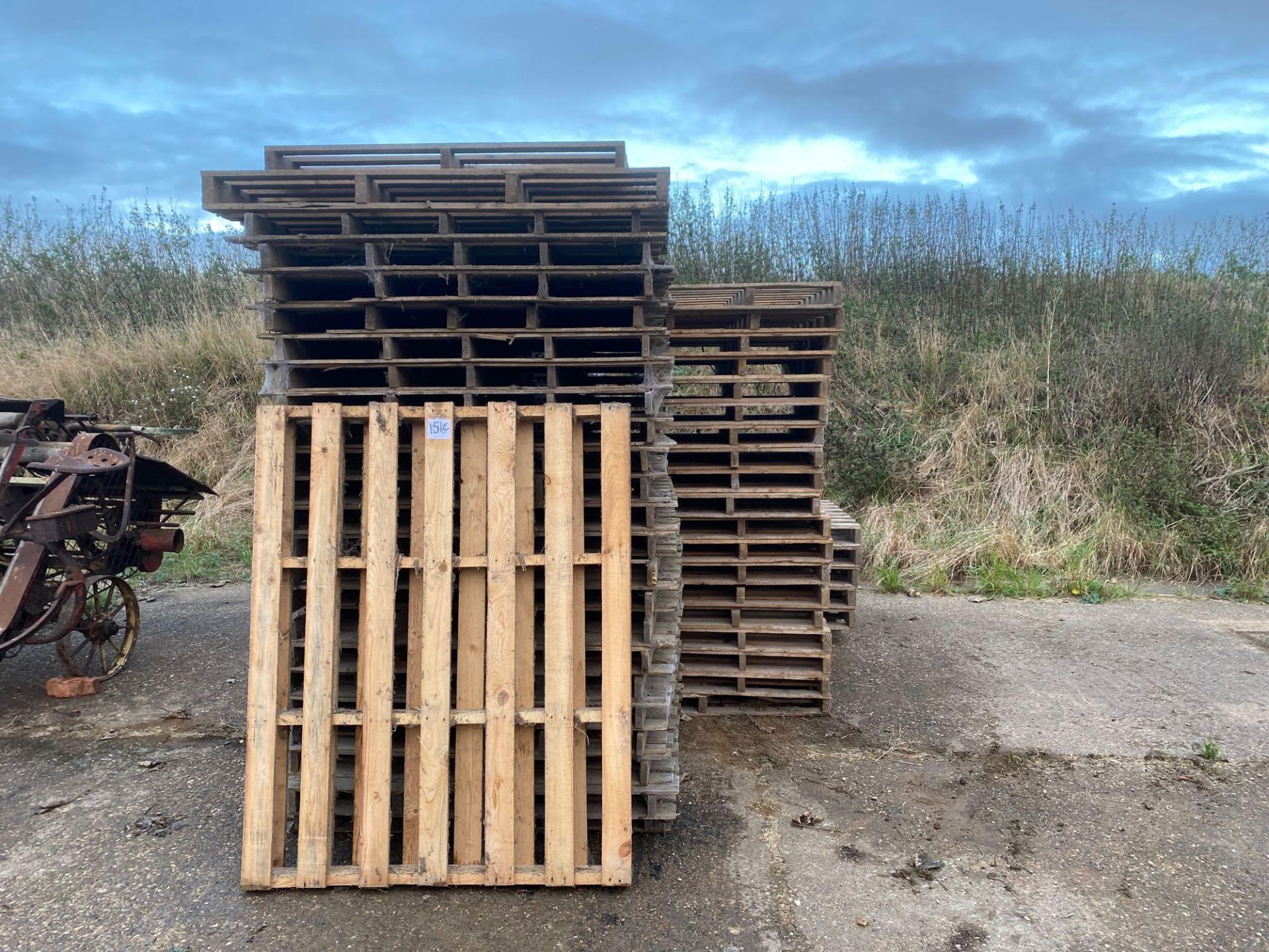 Qty of pallets