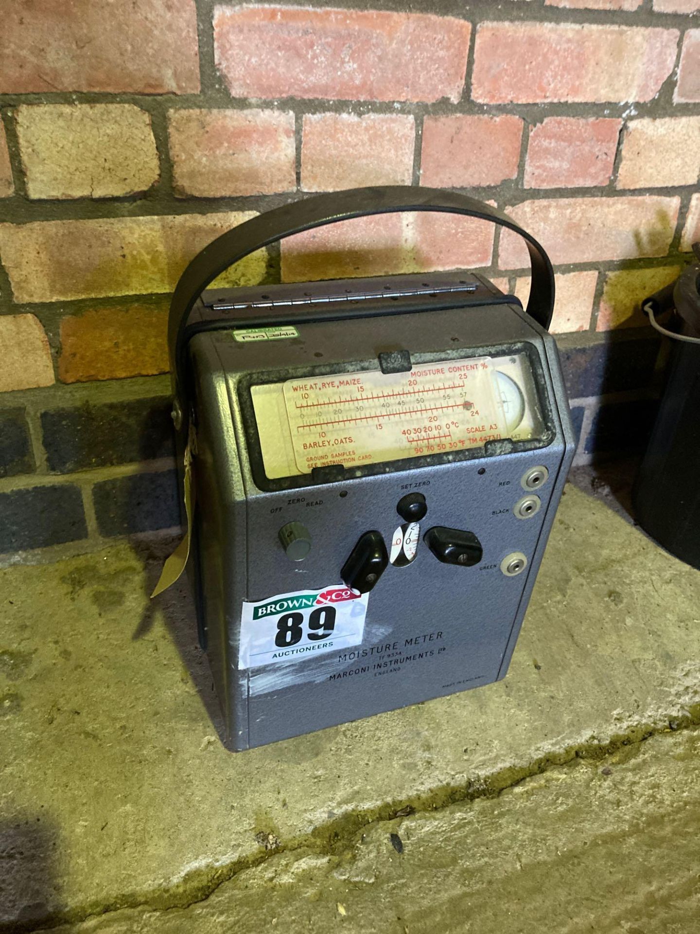 Marconi Instrucments Ltd moisture meter