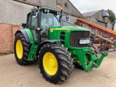 2011 John Deere 6830 Premium tractor, 40kph, 24 speed, power quad, with front spool & 3 rear spools,