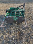 Flexicoil furrow press for 4 furrow plough