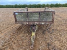 3t wooden tipping trailer- in need of repair