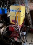 Spaldings electric small seeder, radar controlled Control box in the office.