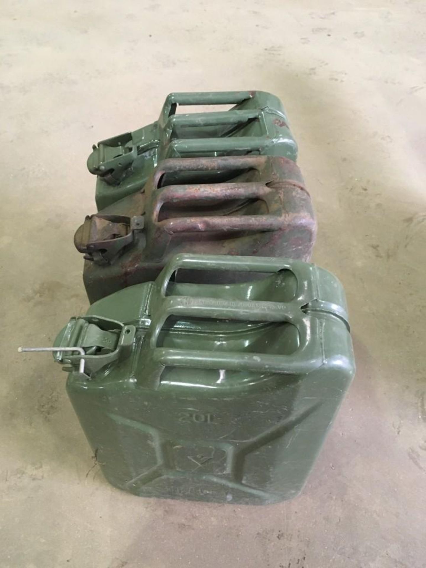 3 No. 20L Jerry Cans