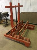 Farm Made Wheel Changing and Wheel Spacer Changing Trolly
