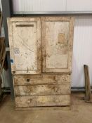 Wooden Cabinet & Draws