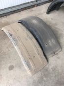 2 No. Fendt 724 Row Crop Front Mudguards