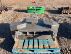 Fendt 1800KG 3-Point Linkage Weight Block, Additional Front 3-Point Linkage