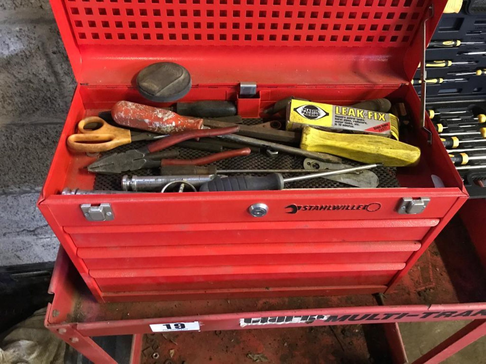 Stahlwille tool box with various tools - Image 2 of 5