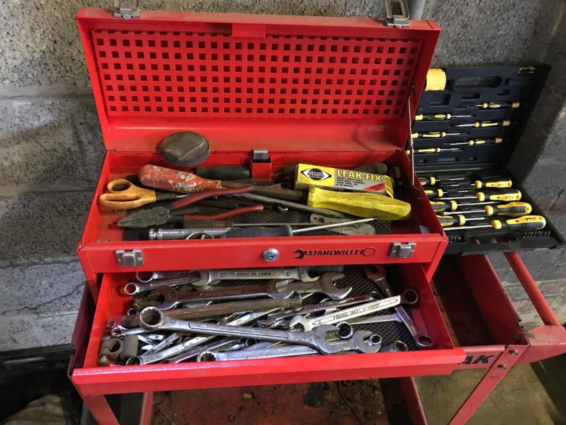 Stahlwille tool box with various tools - Image 3 of 5