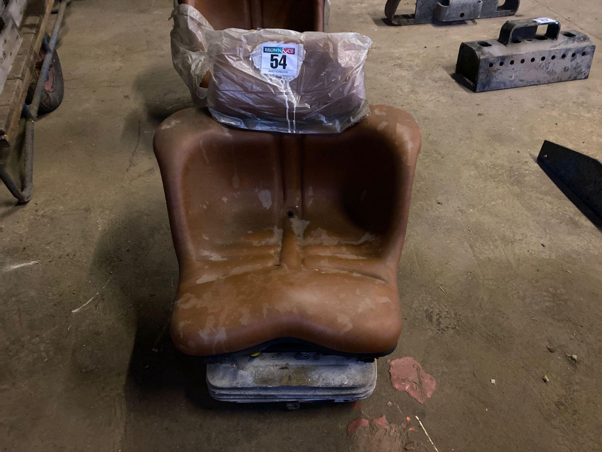 Tractor seat