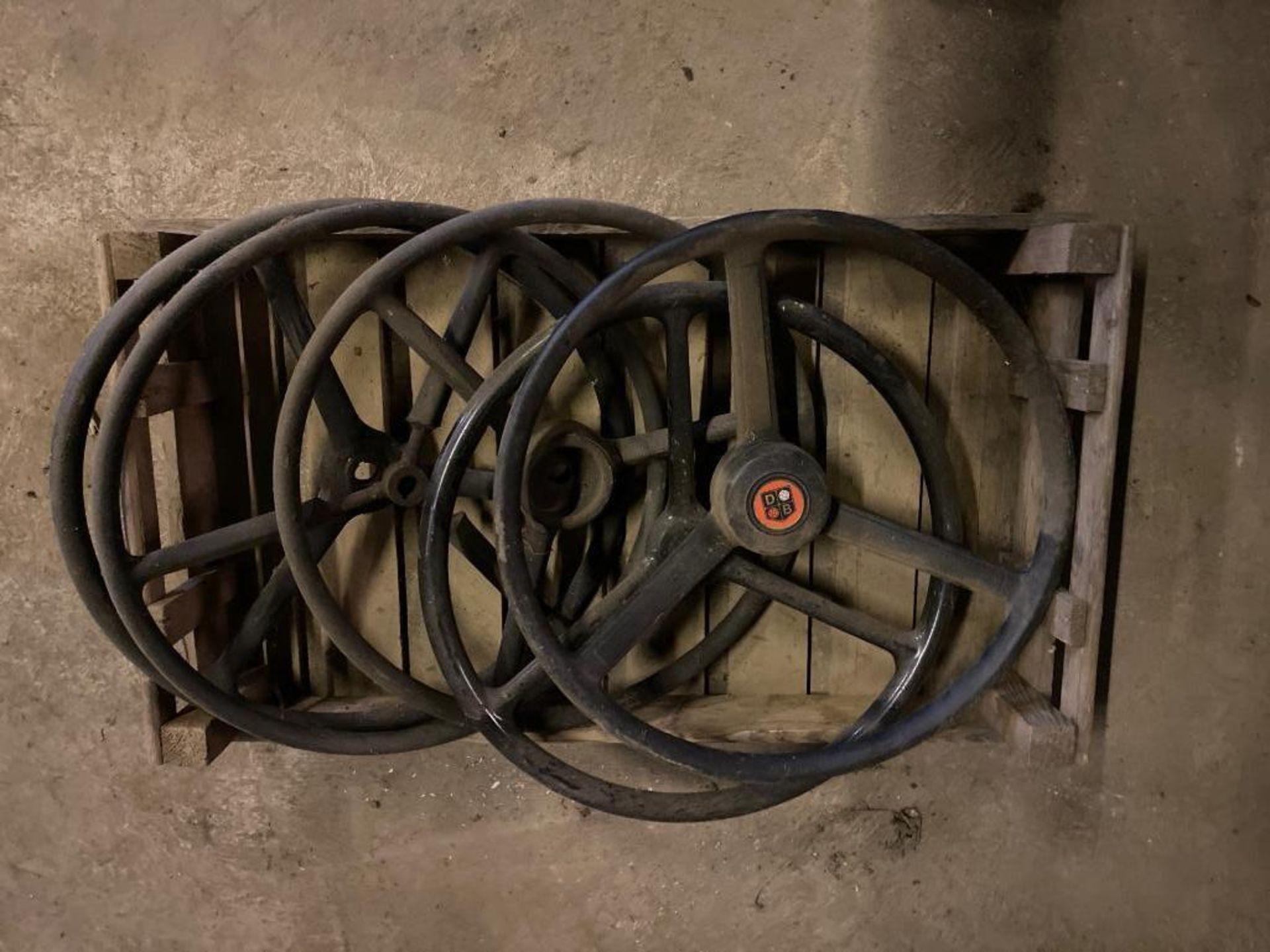 Qty of vintage steering wheels - Image 2 of 2