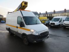 62 reg IVECO DAILY 50C17 CHERRY PICKER (DIRECT COUNCIL) 1ST REG 12/12, TEST 10/21, 95743M, V5