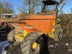 BARFORD 6t DUMPER (LOCATION BLACKBURN - RING FOR COLLECTION DETAILS) KEYS UNKNOWN [+ VAT]