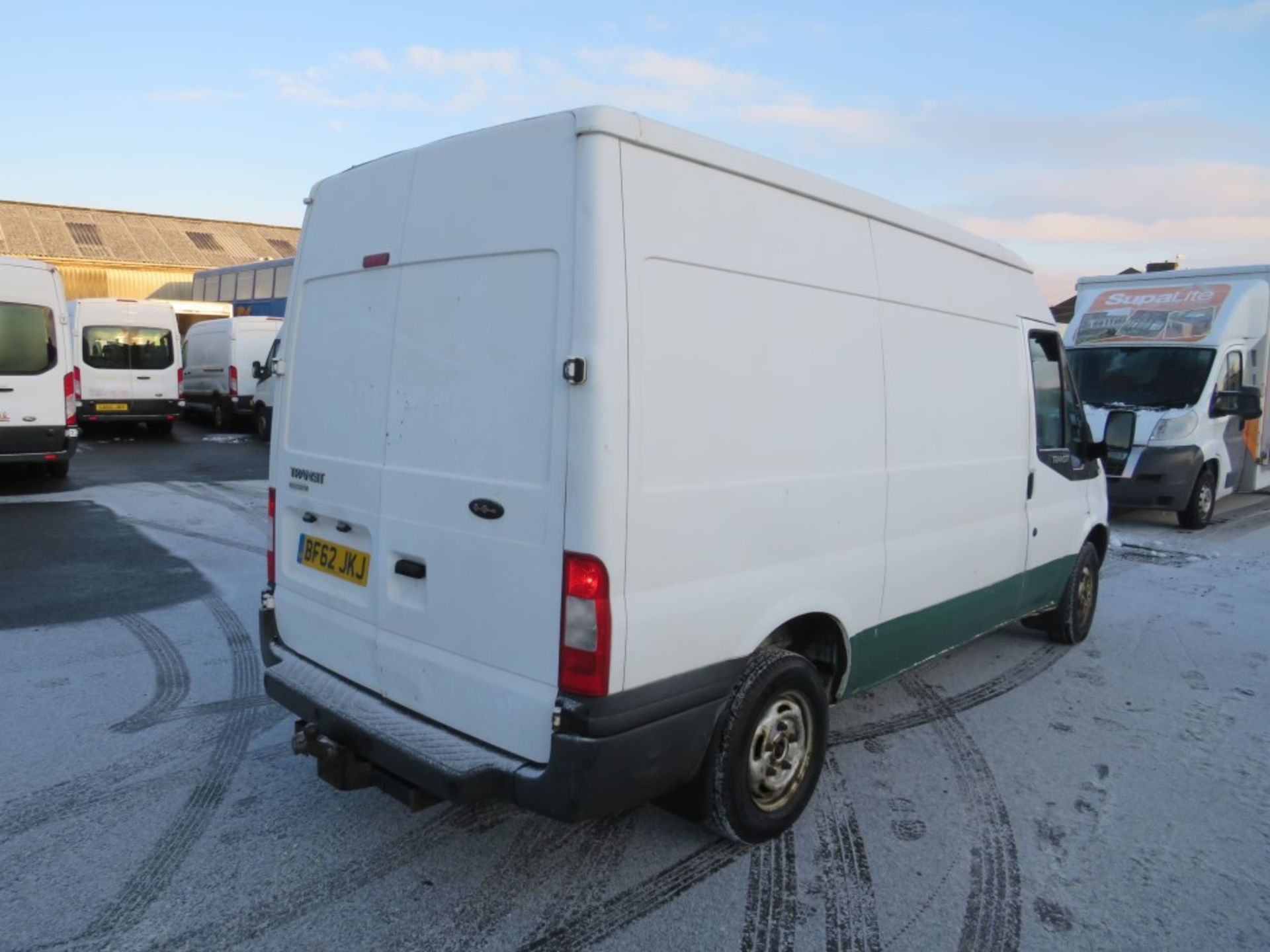 62 reg FORD TRANSIT 100 T280 FWD, 1ST REG 09/12, 158957M WARRANTED, V5 HERE, 1 FORMER KEEPER [+ - Image 4 of 5