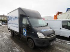 61 reg IVECO DAILY 35S13 LWB BOX VAN WITH CANTILEVER SPLIT TAIL LIFT, 1ST REG 0911, TEST 07/21,