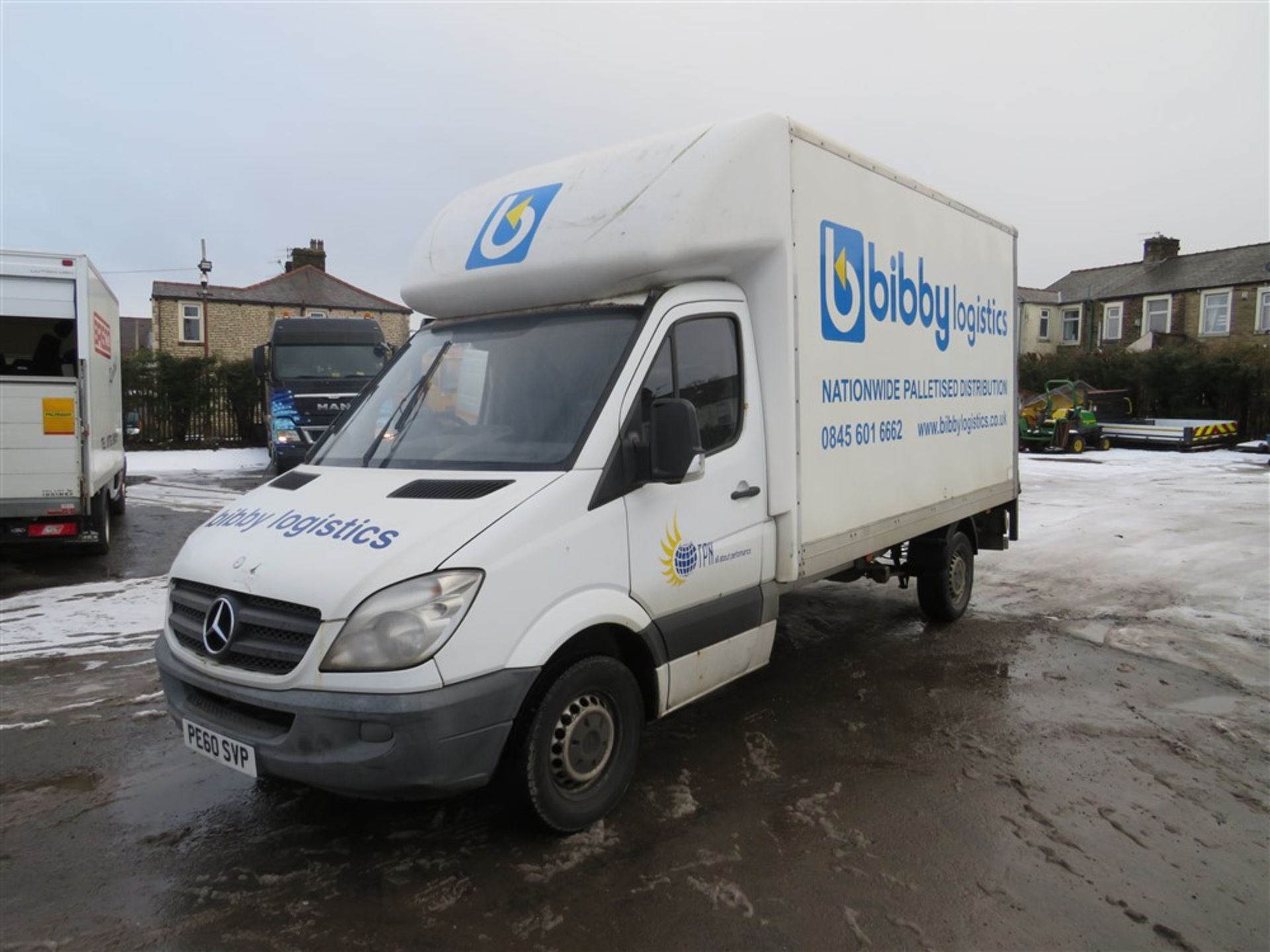 60 reg MERCEDES SPRINTER 313 CDI LUTON VAN, 1ST REG 09/10, TEST 02/21, 842778 KM, V5 HERE, 1 - Image 2 of 5