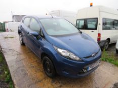 10 reg FORD FIESTA EDGE TDCI 68 HATCHBACK (DIRECT COUNCIL) (NON RUNNER - NO ENGINE & GEARBOX) 1ST