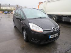 09 reg CITROEN C4 GRANDE PICASSO VRT HDI, 1ST REG 03/09, 106891M NOT WARRATED, NO V5 [NO VAT]