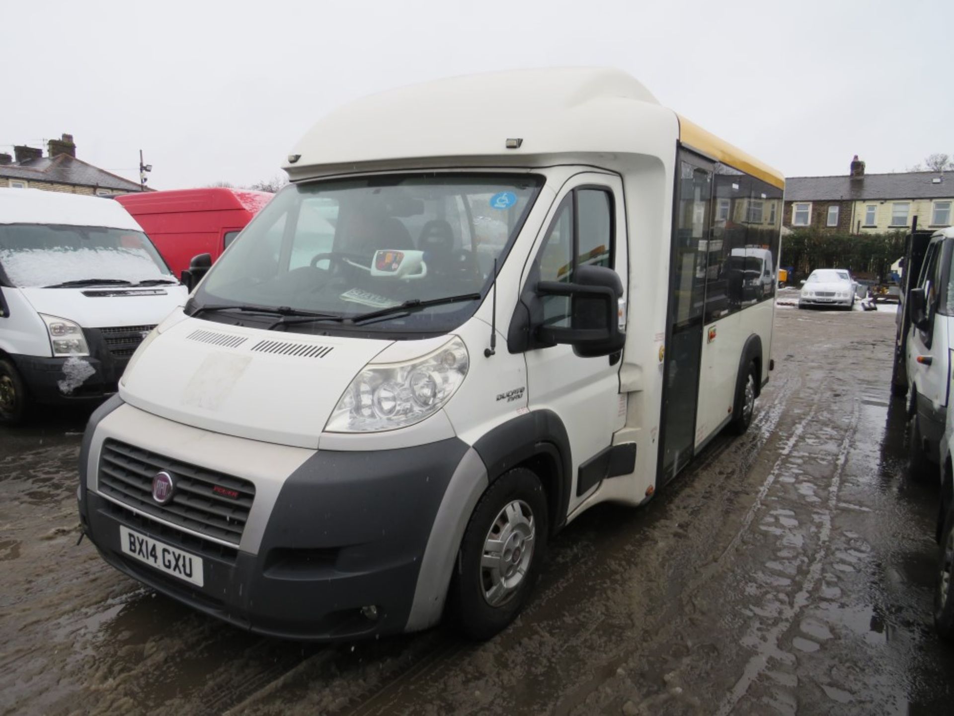 14 reg FIAT DUCATO 40 MAXI MULTIJET MINIBUS (DIRECT COUNCIL) 1ST REG 07/14, TEST 01/21 [VAT] - Image 2 of 6