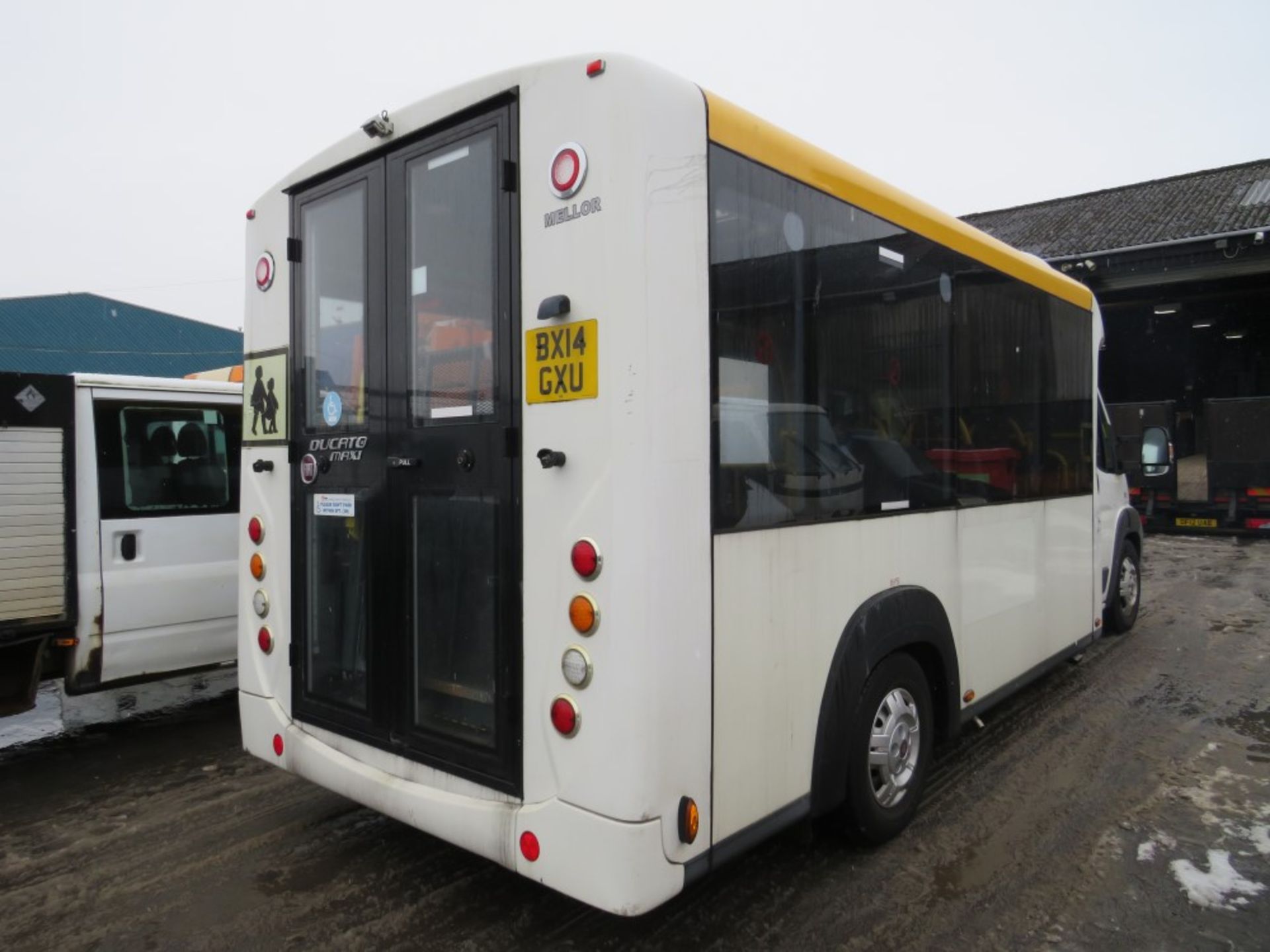 14 reg FIAT DUCATO 40 MAXI MULTIJET MINIBUS (DIRECT COUNCIL) 1ST REG 07/14, TEST 01/21 [VAT] - Image 4 of 6