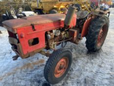 ZETOR TRACTOR (LOCATION BLACKBURN) RUNS & DRIVES (RING FOR COLLECTION DETAILS) (KEYS UNKNOWN)[+