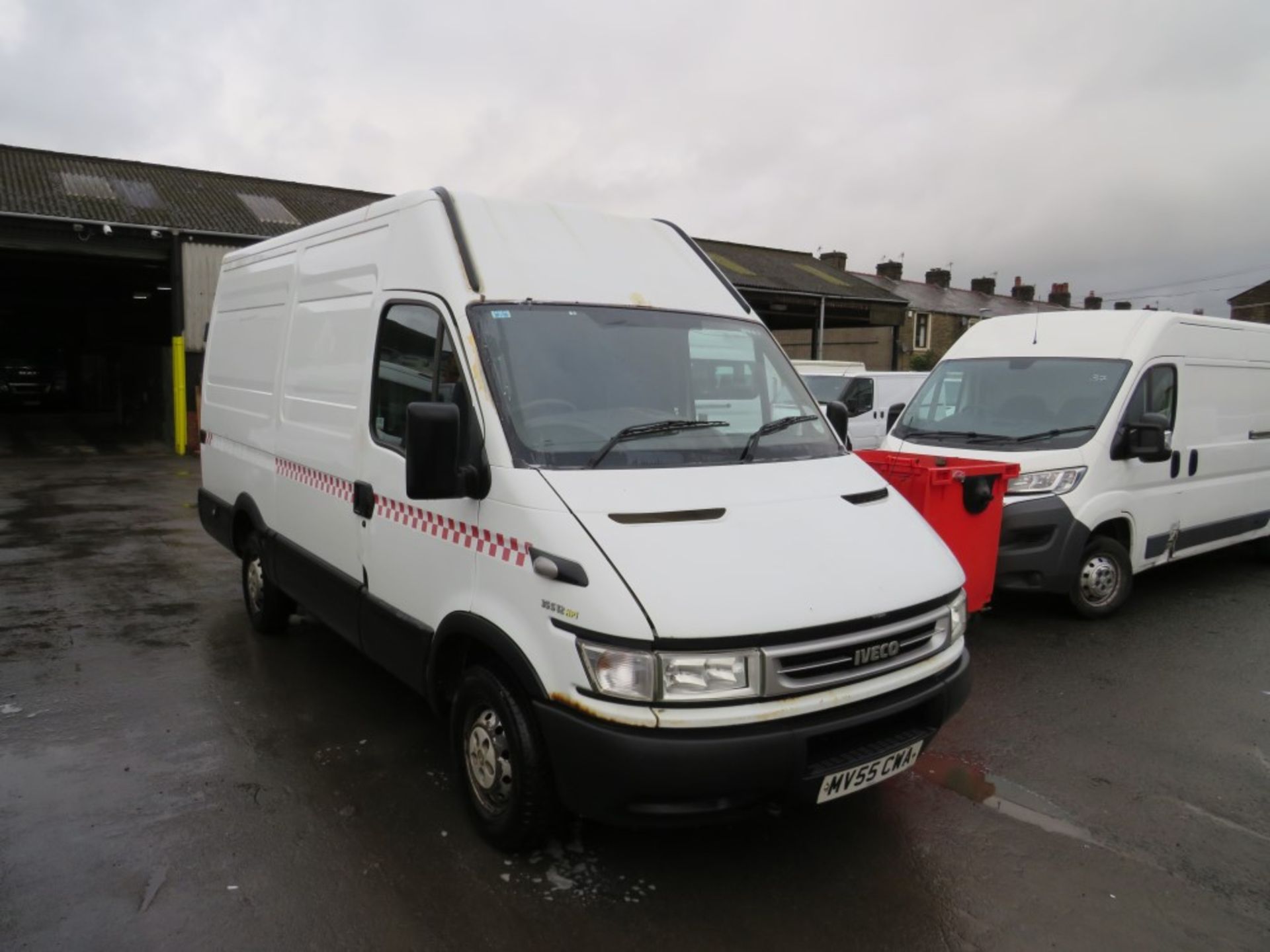55 reg IVECO DAILY 35S12 MWB (DIRECT GTR M/C FIRE) 1ST REG 02/06, 119550M, V5 HERE, 1 OWNER FROM NEW