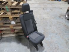 BRAND NEW TRANSIT SINGLE SEAT WITH SHOULDER BELT (DIRECT COUNCIL) [+ VAT]