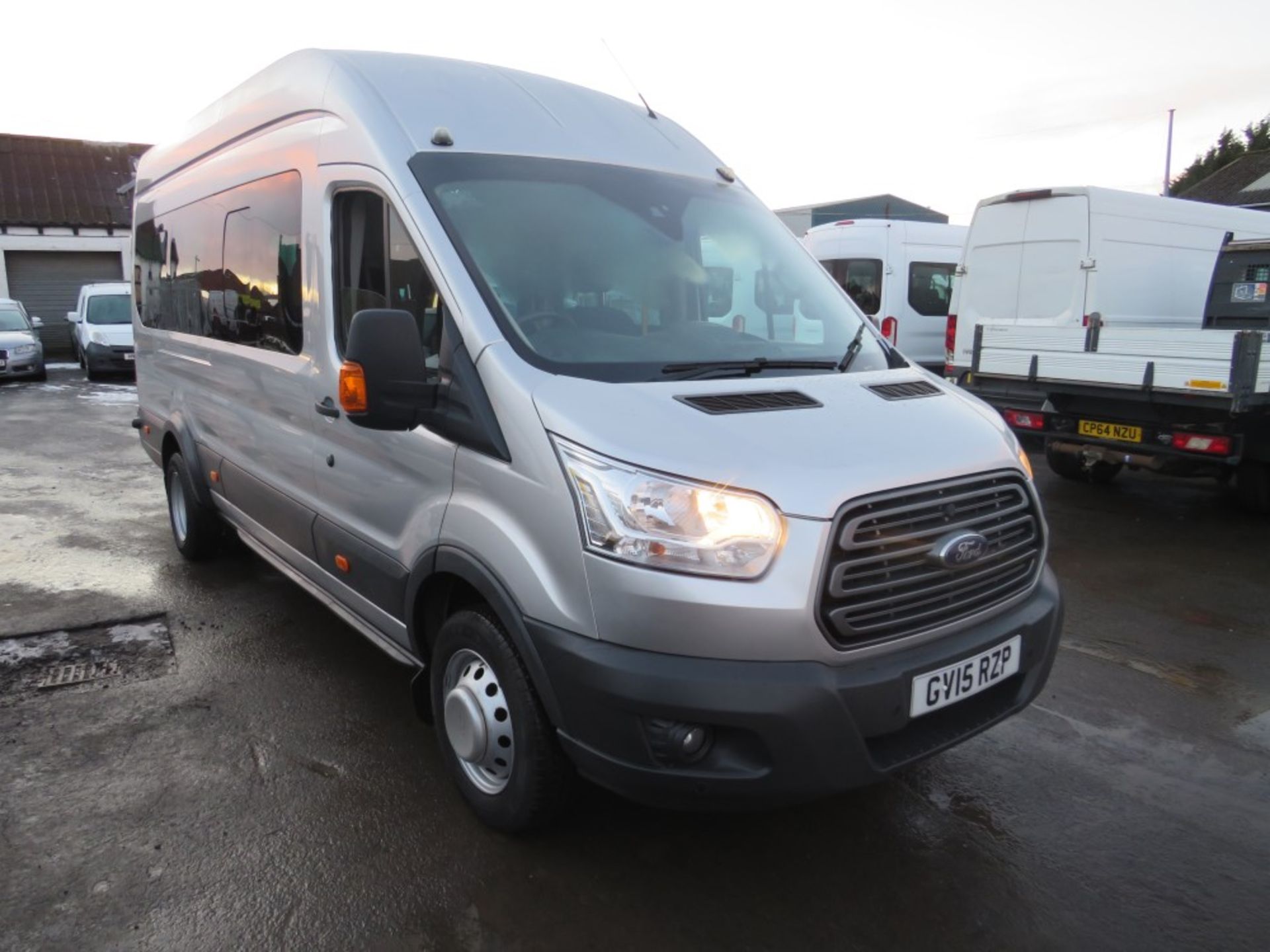 15 reg FORD TRANSIT 460 TREND ECONETIC TECH 17 SEAT MINIBUS, 2ST REG 08/15, TEST 10/21, 20000M