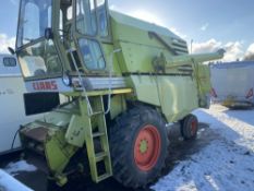 CLAAS COMBINE HARVESTER (LOCATION BLACKBURN) RUNS & DRIVES (RING FOR COLLECTION DETAILS) KEYS