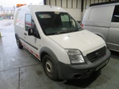 11 reg FORD TRANSIT CONNECT 90 T230 (NON RUNNER) 1ST REG 05/11, TEST 07/21, 67583M WARRANTED, V5