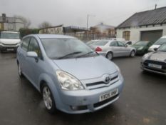 05 reg TOYOTA COROLLA VERSO D-4D T3, 1ST REG 03/05, 185293M, V5 HERE, 4 FORMER KEEPERS [NO VAT]