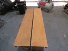 2 BENCHES [NO VAT]