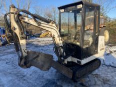 BOBCAT MINI DIGGER (LOCATION BLACKBURN) RUNS, TRACKS, DIGS (RING FOR COLLECTION DETAILS) (KEYS