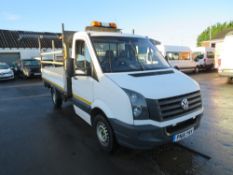 16 reg VW CRAFTER CR35 TDI 136 MWB DROPSIDE, 1ST REG 03/16, TEST 02/21, 139772M, V5 HERE, 1 OWNER