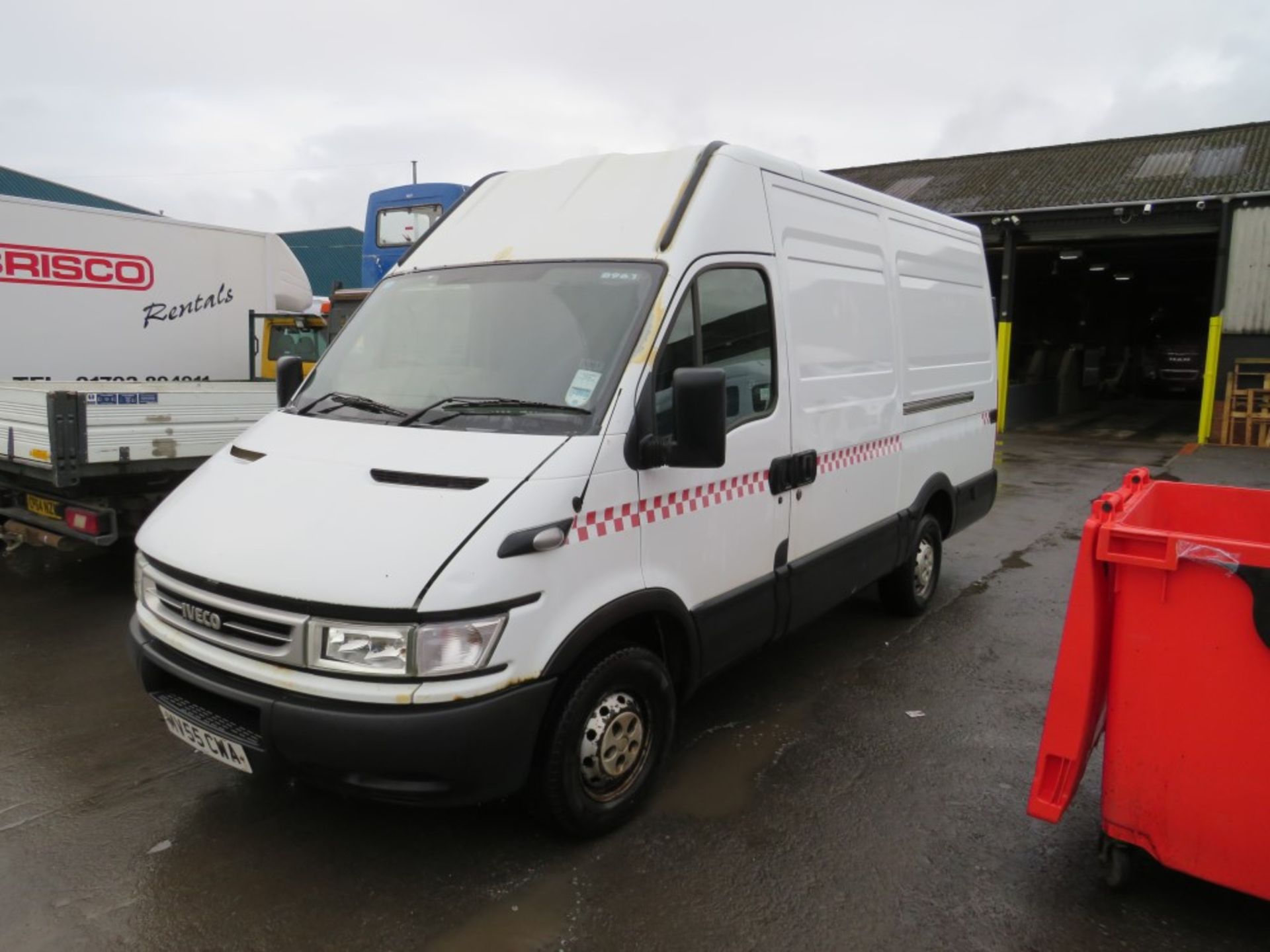 55 reg IVECO DAILY 35S12 MWB (DIRECT GTR M/C FIRE) 1ST REG 02/06, 119550M, V5 HERE, 1 OWNER FROM NEW - Image 2 of 6