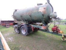 VACUUM TANKER (LOCATION BLACKBURN - RING FOR COLLECTION DETAILS) [+ VAT]