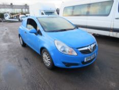 10 reg VAUXHALL CORSA CDTI VAN, 1ST REG 03/10, 218989M NOT WARRANTED, V5 HERE, 1 FORMER KEEPER [+