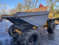 BARFORD 6t DUMPER (LOCATION BLACKBURN - RING FOR COLLECTION DETAILS) KEYS UNKNOWN [+ VAT]