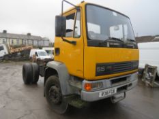 R reg DAF LF FA55.230 CHASSIS, 1ST REG 10/97, 380914KM NOT WARRANTED, V5 HERE [+ VAT]