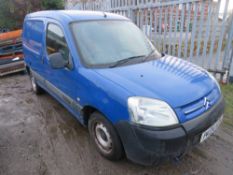 04 reg CITROEN BERLINGO 600D LX, 1ST REG 03/04, TEST 03/21, 179257M NOT WARRANTED, V5 HERE, 3 FORMER