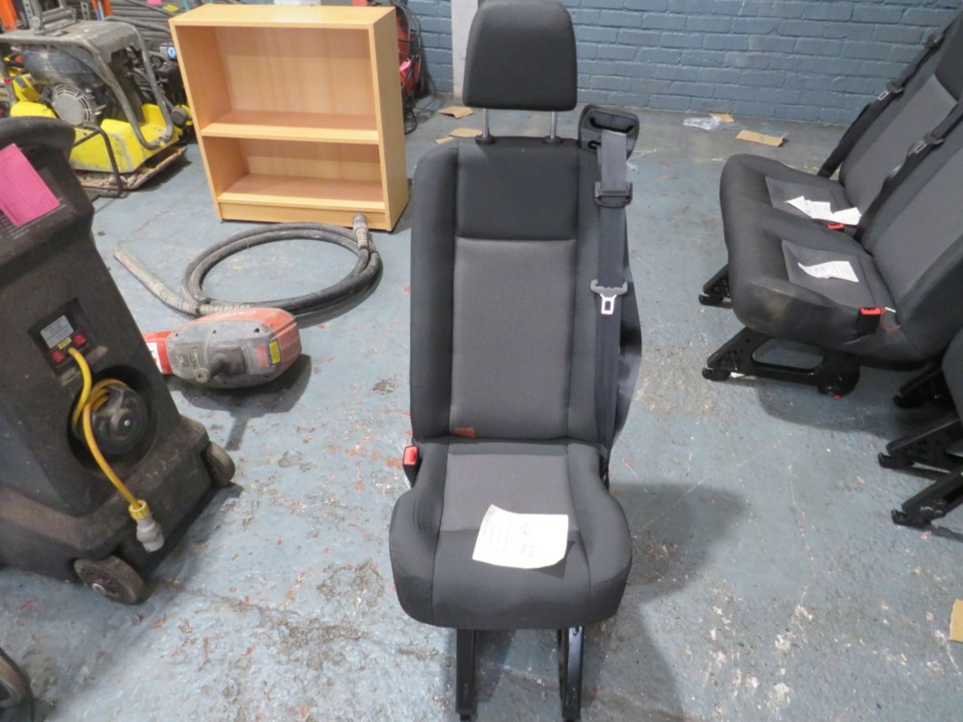 BRAND NEW TRANSIT SINGLE SEAT WITH SHOULDER BELT (DIRECT COUNCIL) [+ VAT]