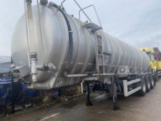 2013 CROSSLAND ARTICULATED 6WHL SLURRY TANKER TRAILER (DIRECT UNITED UTILITIES WATER) (LOCATION