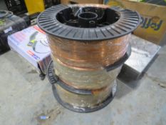 3 REELS OF WELDING WIRE [NO VAT]