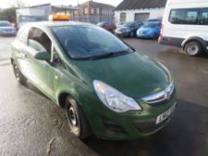 12 reg VAUXHALL CORSA CDTI ECOFLEX VAN, 1ST REG 03/12, TEST 03/21, 110489M WARRANTED, V5 HERE, 1