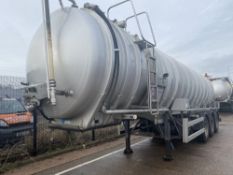 2011 CROSSLAND ARTICULATED 6WHL SLURRY TANKER TRAILER (DIRECT UNITED UTILITIES WATER) (LOCATION