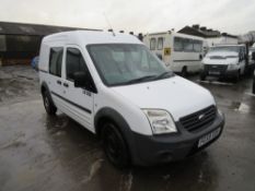 59 reg FORD TRANSIT CONNECT 90 T230 D/C (DIRECT COUNCIL) 1ST REG 11/09, TEST 11/21, 56462M, V5 HERE,