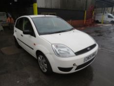 05 reg FORD FIESTA STYLE D 5 DOOR HATCHBACK (DIRECT COUNCIL) (NON RUNNER) 1ST REG 07/05, TEST