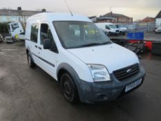 59 reg FORD TRANSIT CONNECT 90 T230 D/C (DIRECT COUNCIL) 1ST REG 11/09, TEST 12/21, 38547M, V5 HERE,